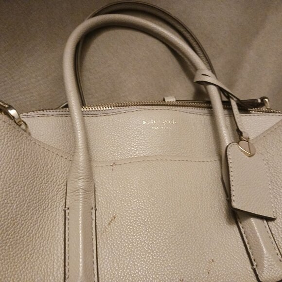 Kate Spade Cross Body purse or handbag beige color Good condition - Picture 11 of 11
